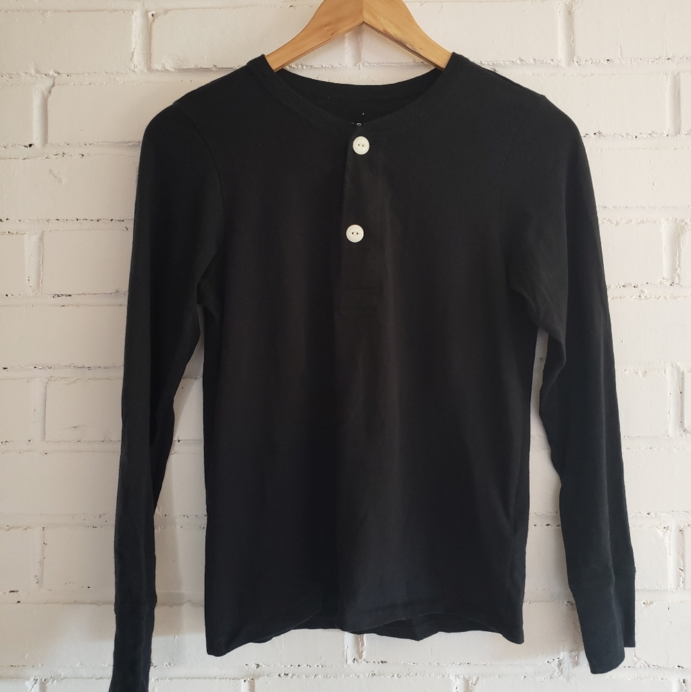 Everlane Henley Longsleeve Tee